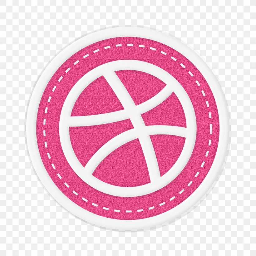 Dribbble Social Media Icon Design, PNG, 1249x1249px, Dribbble, Blog, Community, Icon Design, Magenta Download Free