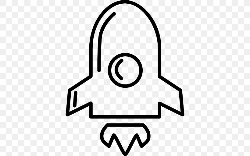 Spacecraft Rocket Outer Space Space Shuttle Clip Art, PNG, 512x512px, Spacecraft, Area, Black And White, Line Art, Nasa Download Free