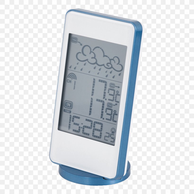 Weather Station Meteorology Measurement Thermometer, PNG, 1024x1024px, Weather Station, Alarm Clock, Clock, Description, Electronics Download Free