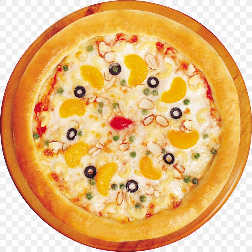 California-style Pizza Sicilian Pizza Vegetarian Cuisine Clip Art, PNG, 2422x2422px, Pizza, California Style Pizza, Cuisine, Dish, European Food Download Free