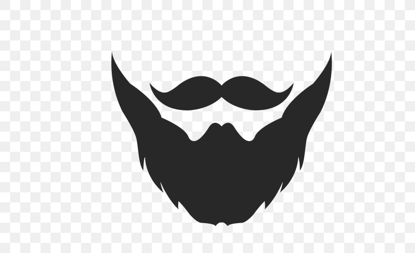 T-shirt Hoodie Beard Sweater, PNG, 600x500px, Beard, Black, Black And White, Drawing, Eyewear Download Free