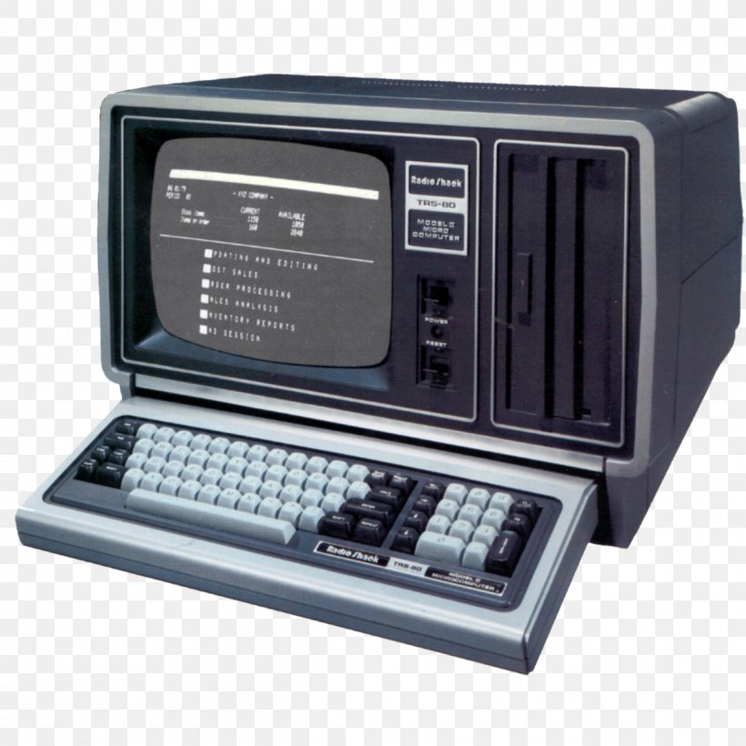 TRS-80 Model II Apple II Tandy Corporation Microcomputer, PNG, 1218x1218px, Apple Ii, Computer, Computer Hardware, Computer Software, Display Device Download Free