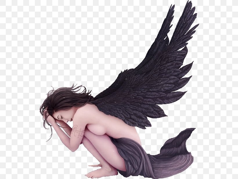 Fallen Angel Melek Taus Guardian Angel God, PNG, 554x617px, Watercolor, Cartoon, Flower, Frame, Heart Download Free