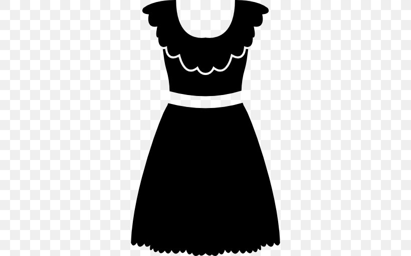 Dress Clothing Belt Lace Fashion, PNG, 512x512px, Dress, Belt, Black, Black And White, Clothing Download Free