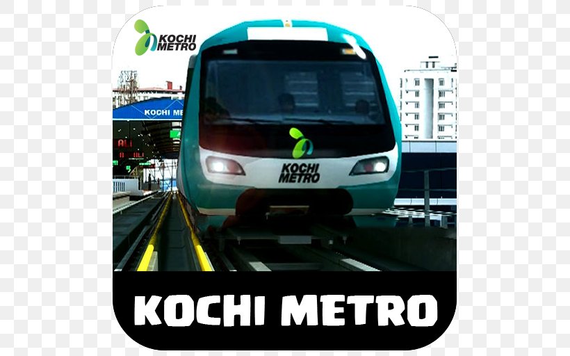 Kochi Metro Ernakulam Rapid Transit Rail Transport, PNG, 512x512px, Kochi, Automotive Exterior, Brand, Business, Commercial Vehicle Download Free