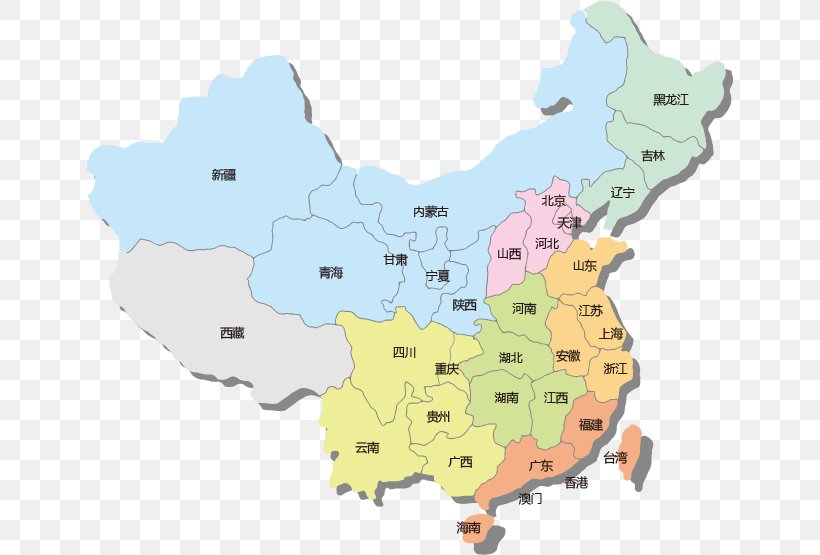 Provinces Of China World Map Administrative Division, PNG, 647x555px, China, Administrative Division, Area, Autonomous Regions Of China, Ecoregion Download Free