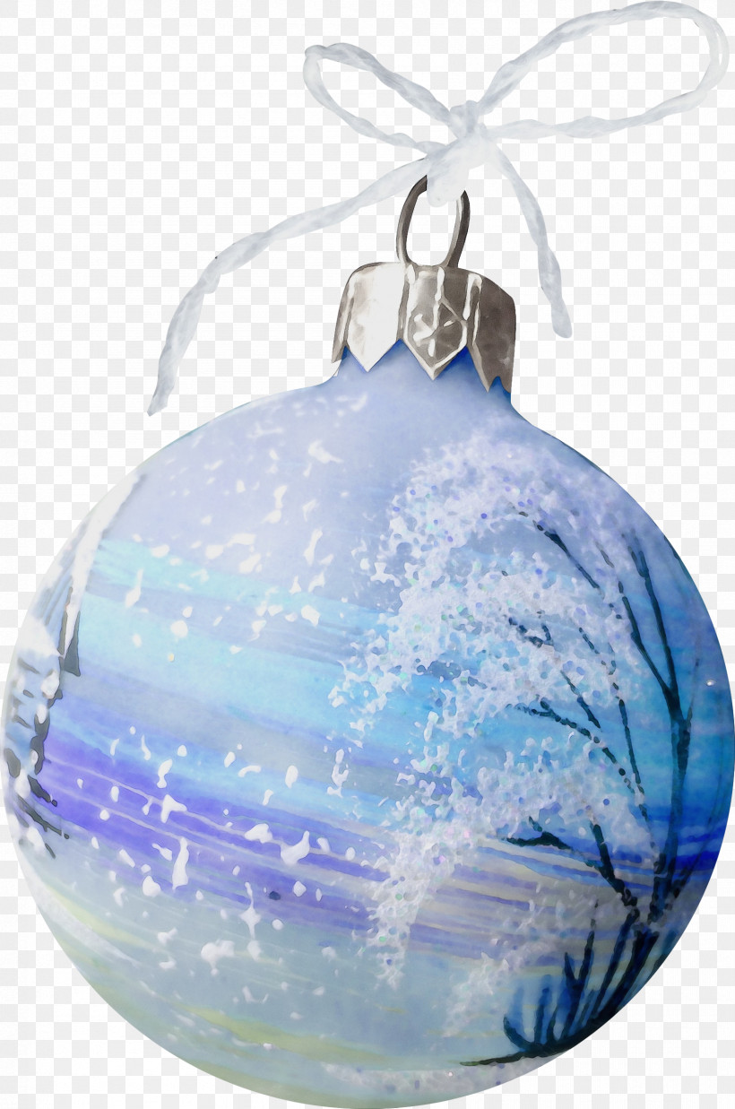 Christmas Ornament, PNG, 1695x2557px, Watercolor, Aqua, Blue, Christmas Decoration, Christmas Ornament Download Free