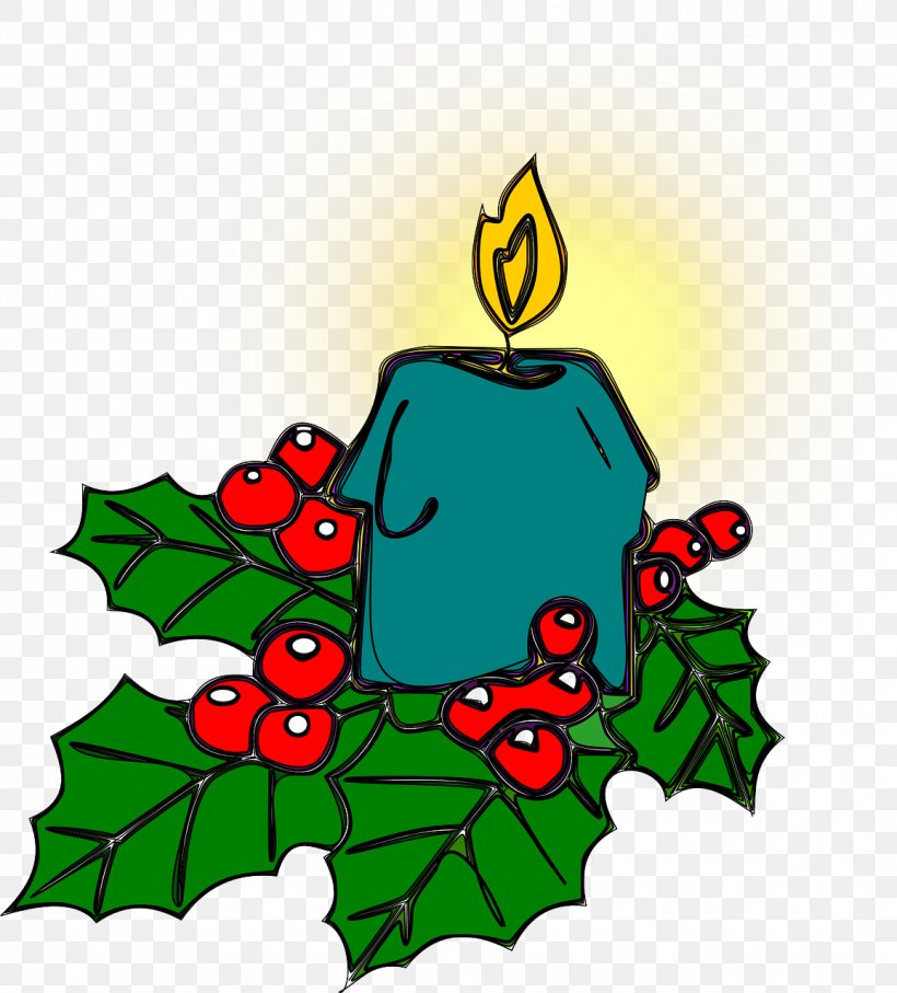 Common Holly Christmas Ornament Candle Clip Art, PNG, 1157x1280px, Common Holly, Advent, Aquifoliaceae, Art, Artwork Download Free
