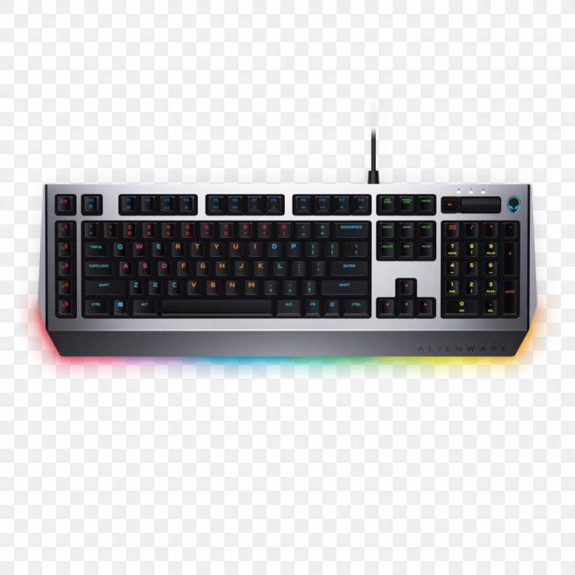 Computer Keyboard Dell Computer Mouse Alienware Gaming Keypad, PNG, 1024x1024px, Computer Keyboard, Alienware, Computer Component, Computer Mouse, Computer Software Download Free