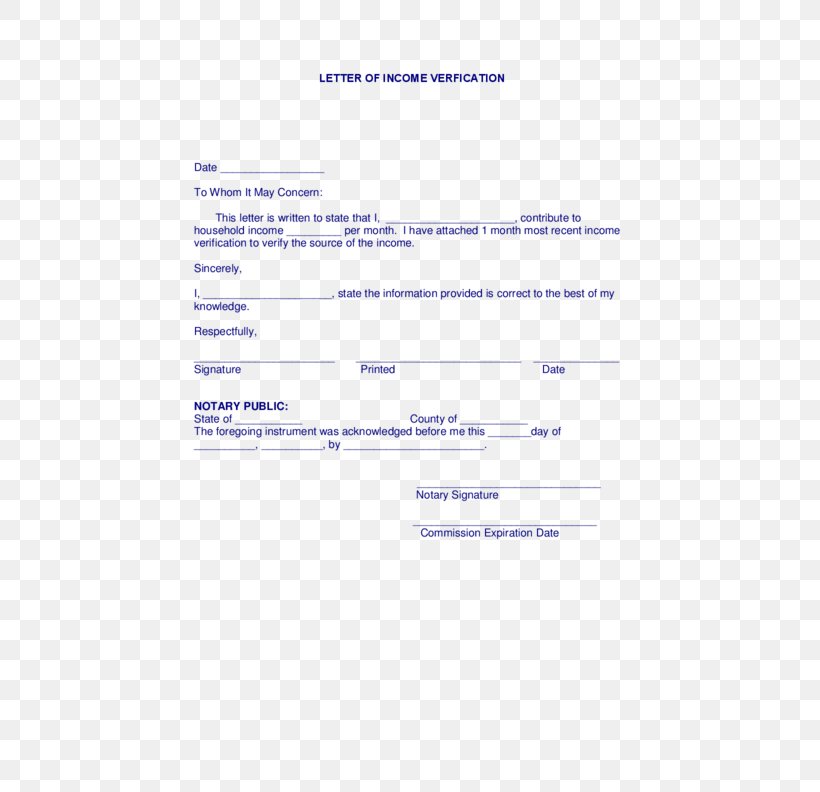 Letter Verification Of Employment Income Form Bank, PNG, 612x792px, Letter, Area, Bank, Brand, Business Letter Download Free