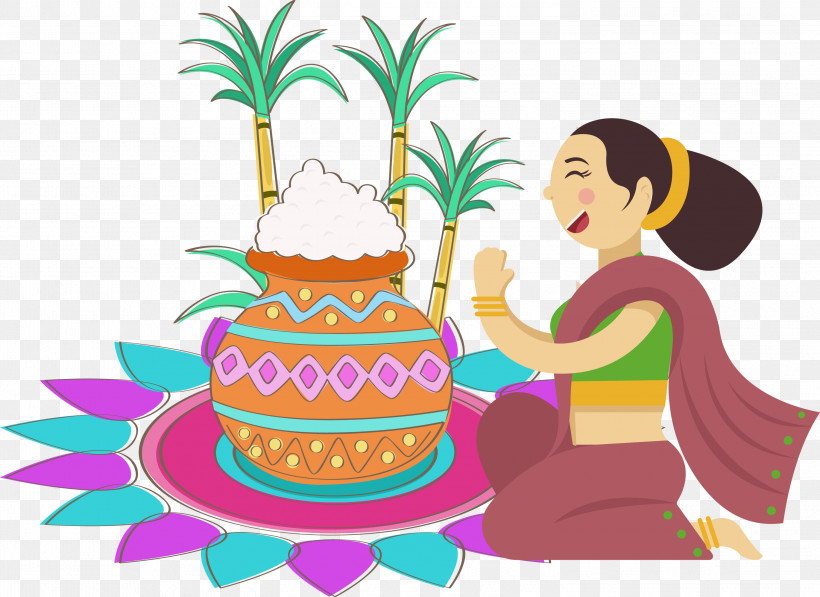 Pongal, PNG, 3000x2185px, Pongal, Cake Decorating, Hawaiian Language, Logo, Quotation Mark Download Free