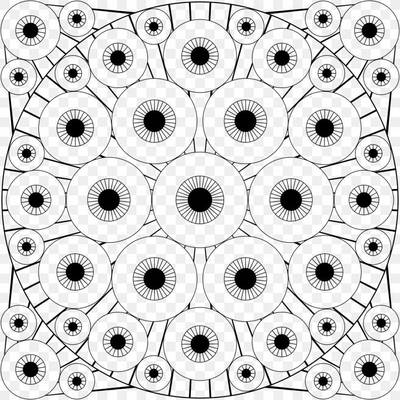 Coloring Book Eye Mandala Child, PNG, 1600x1600px, Coloring Book, Adult, Art, Black And White, Book Download Free