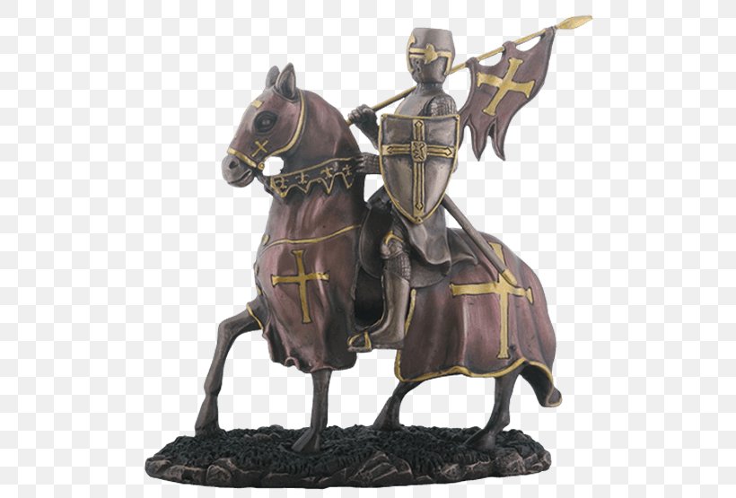 Crusades Middle Ages Horse Knight Cavalry, PNG, 555x555px, Crusades, Armour, Bronze, Bronze Sculpture, Cavalry Download Free
