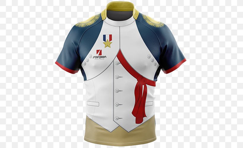 Jersey T-shirt Rugby Shirt Sleeve, PNG, 500x500px, Jersey, Active Shirt, Brand, Clothing, Concert Tshirt Download Free