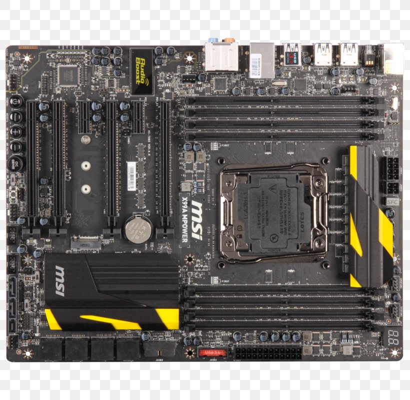 Motherboard LGA 2011 Computer Hardware Intel X99, PNG, 800x800px, Motherboard, Atx, Central Processing Unit, Computer, Computer Accessory Download Free