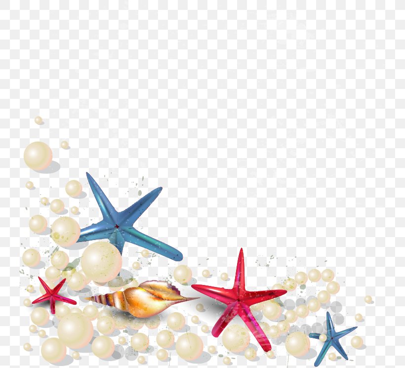 Starfish Wallpaper, PNG, 744x745px, Starfish, Beach, Blue, Invertebrate, Pearl Download Free