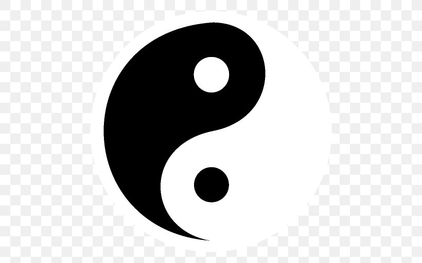 Yin And Yang I Ching Tai Chi Taoism Taijitu, PNG, 512x512px, Yin And Yang, Black And White, Black White M, Blackandwhite, Feng Shui Download Free