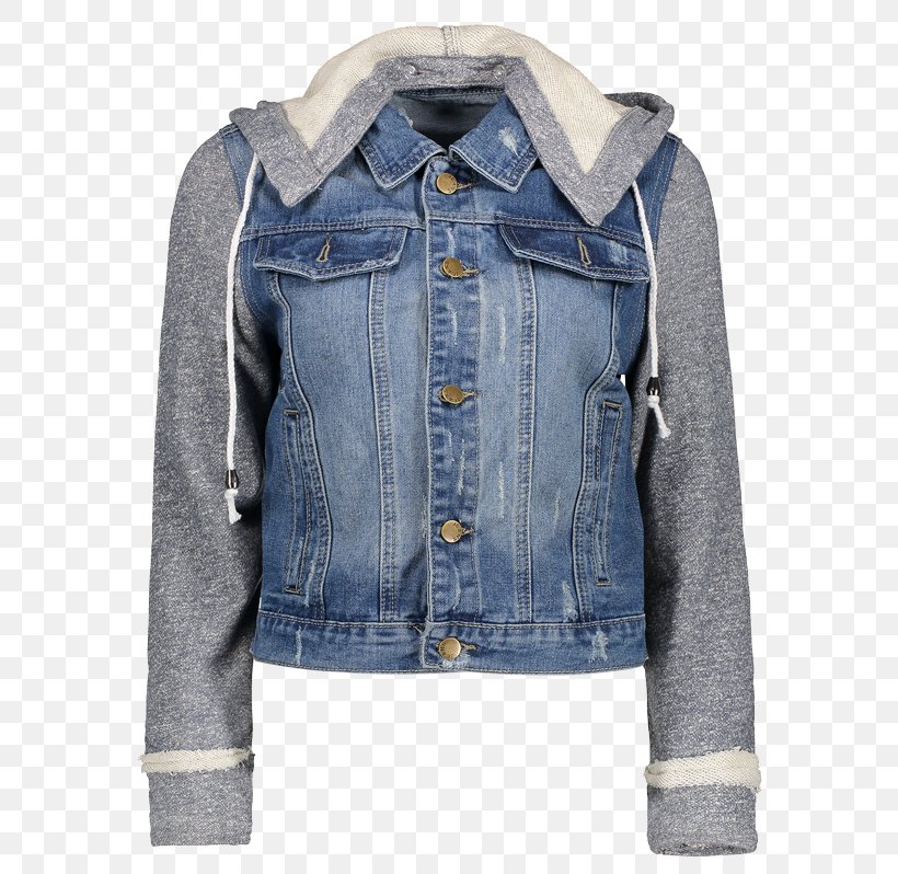 Hoodie Denim Jacket Coat Clothing, PNG, 600x798px, Hoodie, Blue, Clothing, Coat, Denim Download Free