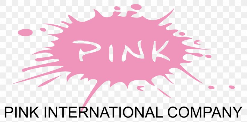 Logo Pink M Pink International Company Brand RTV Pink, PNG, 1200x592px, Watercolor, Cartoon, Flower, Frame, Heart Download Free