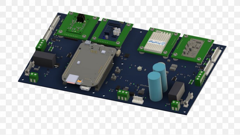 Microcontroller Electronics Computer Hardware Electronic Engineering Electronic Component, PNG, 999x562px, Microcontroller, Capacitor, Central Processing Unit, Circuit Component, Computer Download Free