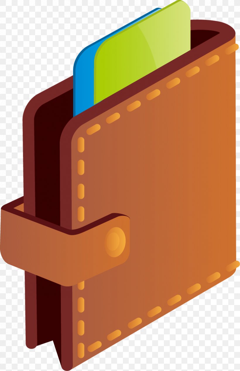 Euclidean Vector Wallet Icon, PNG, 824x1272px, Wallet, Book, Designer, Material, Orange Download Free