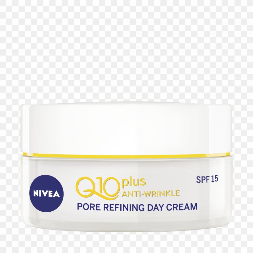 Lotion Sunscreen NIVEA Q10 Plus Anti-Wrinkle Day Cream, PNG, 4000x4000px, Lotion, Antiaging Cream, Bb Cream, Coenzyme Q10, Cream Download Free