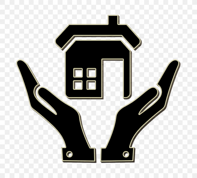Sweet Home Icon Buildings Icon Open Hands And A Home Icon, PNG, 1238x1118px, Sweet Home Icon, Buildings Icon, Logo, Shelter Icon, Symbol Download Free