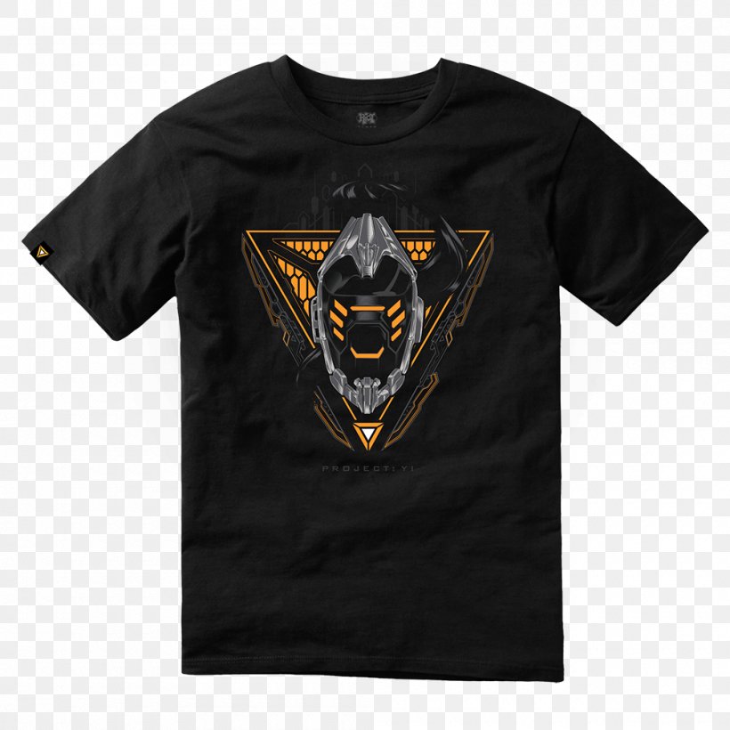 T-shirt League Of Legends Project: Yi Riot Games, PNG, 1000x1000px, Tshirt, Art, Black, Brand, Clothing Download Free