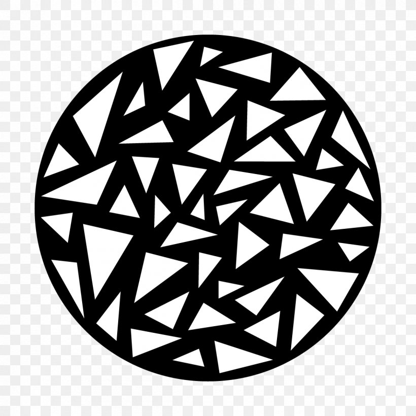 Triangle Pattern Line Font Circle, PNG, 1200x1200px, Triangle, Blackandwhite Download Free