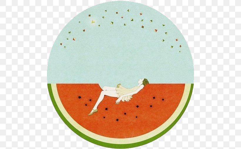 Watermelon Drawing Wallpaper, PNG, 505x506px, Watermelon, Art, Avatar, Cartoon, Citrullus Download Free