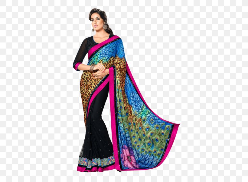 Wedding Sari Georgette Kurta Clothing, PNG, 475x600px, Sari, Banarasi Sari, Blouse, Choli, Clothing Download Free