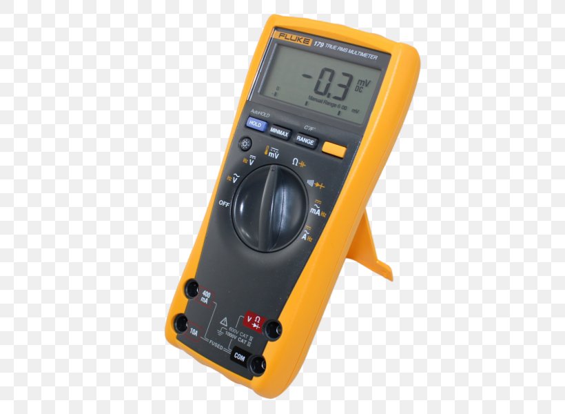 Digitalmultimeter Fluke Corporation Electronic Test Equipment Electronics, PNG, 600x600px, Multimeter, Calibration, Circuit Breaker, Digitalmultimeter, Electrical Engineering Download Free