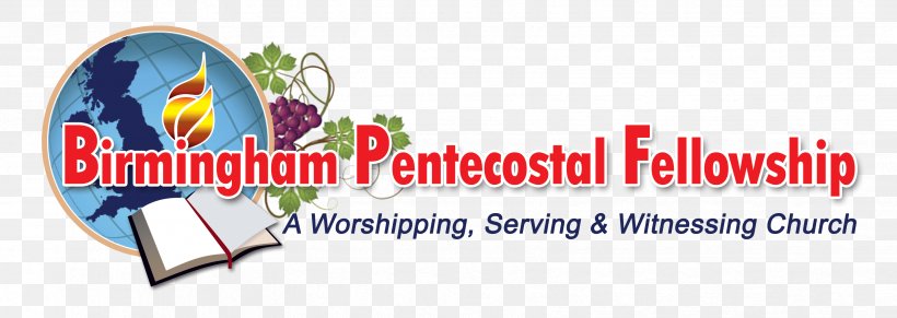 Birmingham Pentecostal Fellowship Logo Vision Statement Pentecostalism Brand, PNG, 3312x1176px, Logo, Advertising, Banner, Birmingham, Brand Download Free