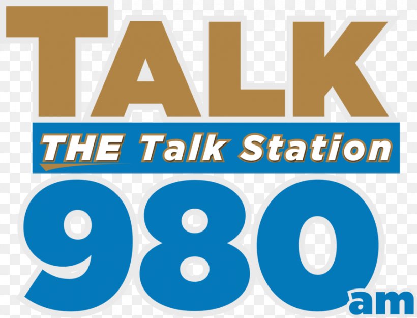 KMBZ Talk Radio AM Broadcasting Brand Logo, PNG, 900x686px, Talk Radio, Am Broadcasting, Area, Blue, Brand Download Free
