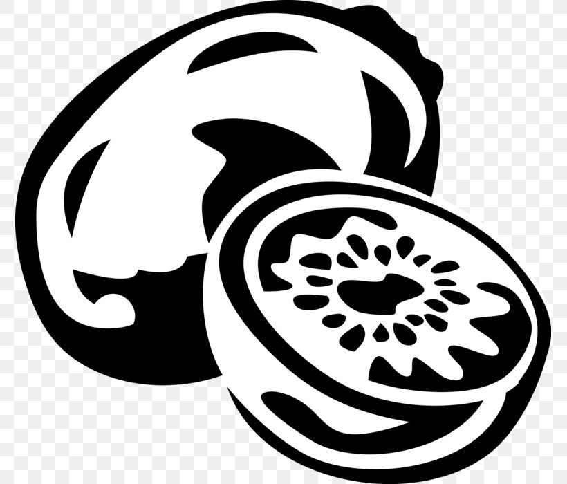 Clip Art Vector Graphics Kiwifruit Image Illustration, PNG, 775x700px, Kiwifruit, Artwork, Berries, Black And White, Education Download Free