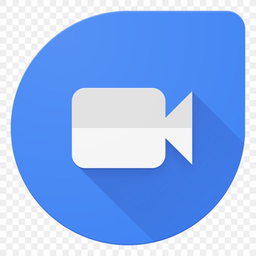 Google I/O Google Duo Android Videotelephony, PNG, 1024x1024px, Google Io, Android, Blue, Brand, Facetime Download Free