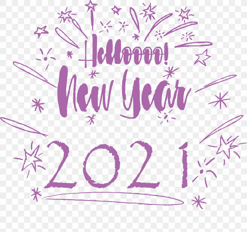 Happy New Year 2021, PNG, 3000x2822px, Happy New Year 2021, Area, Calligraphy, Flower, Handsome Lake Download Free