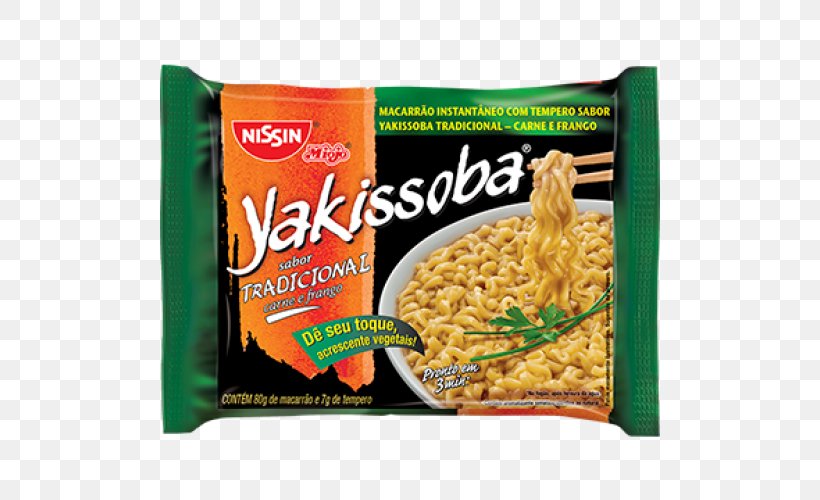 Instant Noodle Yakisoba Pasta Ramen Nissin Foods, PNG, 500x500px, Instant Noodle, Chicken As Food, Commodity, Convenience Food, Cuisine Download Free
