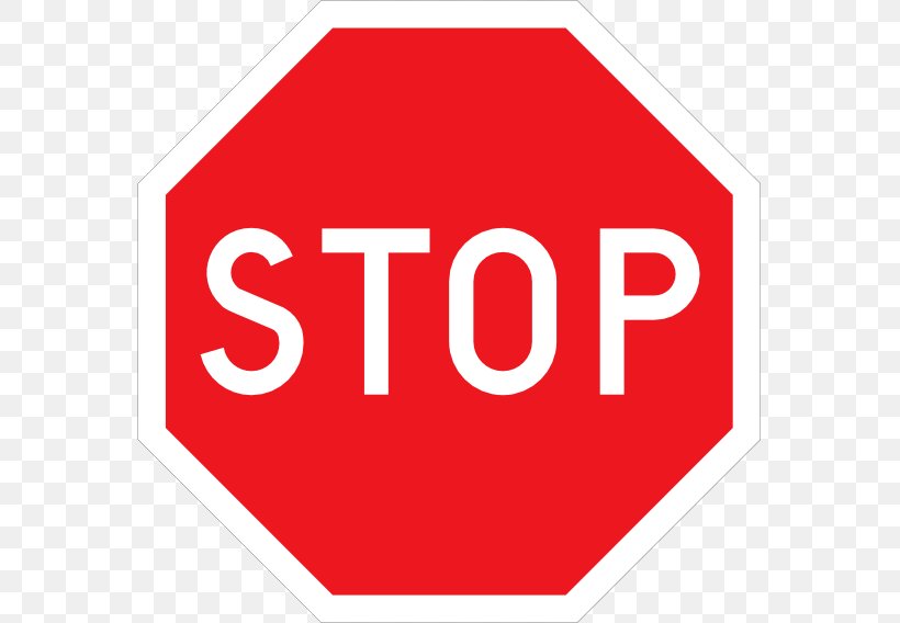 Stop Sign Traffic Sign Yield Sign Clip Art, PNG, 569x568px, Stop Sign, Area, Brand, Driving, Intersection Download Free
