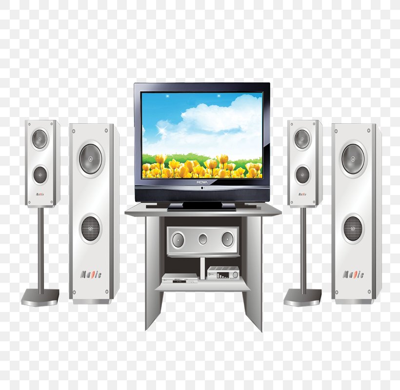 Computer Speakers Display Device Output Device, PNG, 800x800px, Computer Speakers, Animation, Audio, Audio Equipment, Computer Download Free