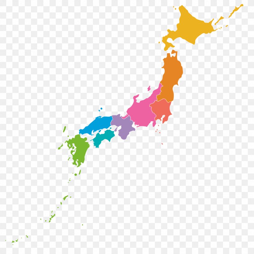 Japan Map Clip Art, PNG, 1024x1024px, Japan, Area, Map, Mapa Polityczna, Physische Karte Download Free