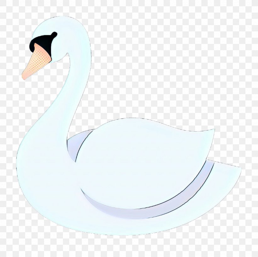 Swan Bird Water Bird Ducks, Geese And Swans Waterfowl, PNG, 1600x1600px, Pop Art, Beak, Bird, Duck, Ducks Geese And Swans Download Free