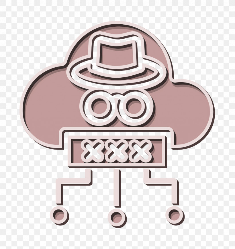 Cloud Icon Hacker Icon Cyber Icon, PNG, 1022x1084px, Cloud Icon, Cartoon, Cyber Icon, Hacker Icon, Pink Download Free