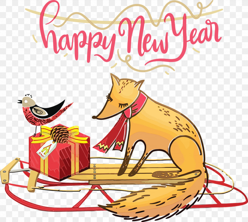 Fox Red Fox Gratis Drawing License, PNG, 3000x2695px, 2021 Happy New Year, 2021 New Year, Drawing, Fox, Gratis Download Free