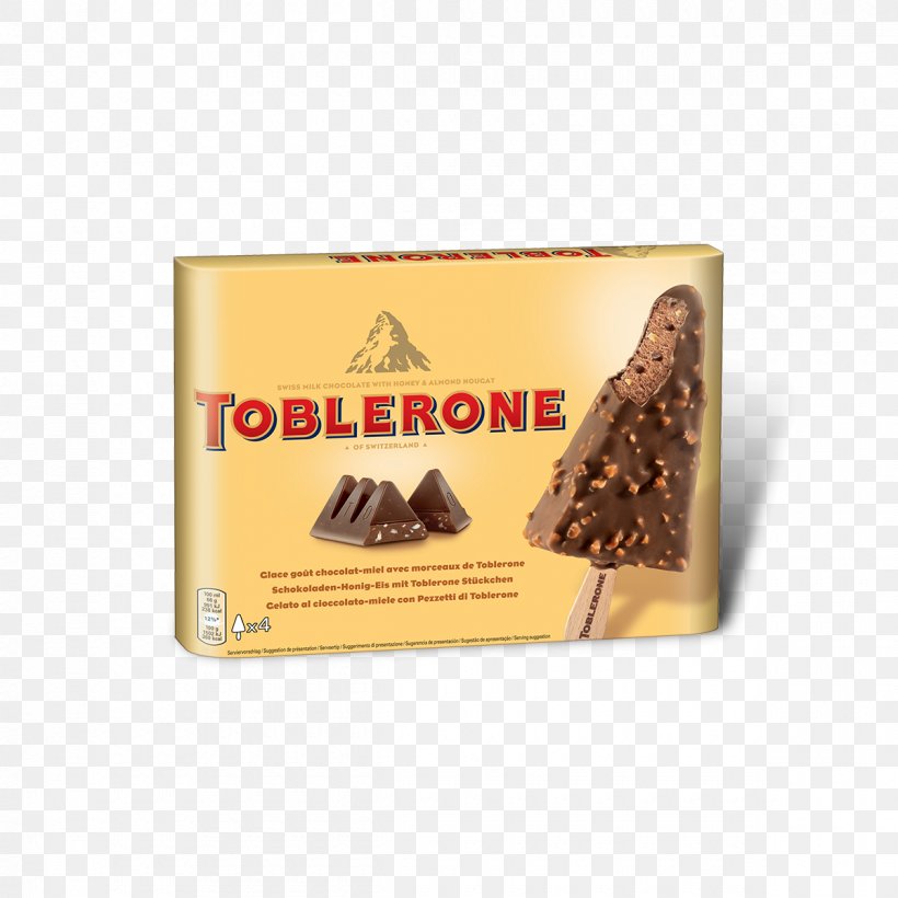 Ice Cream Toblerone Eis Schokolade Honig Chocolate Bar, PNG, 1200x1200px, Ice Cream, Almond, Chocolate, Chocolate Bar, Ice Download Free