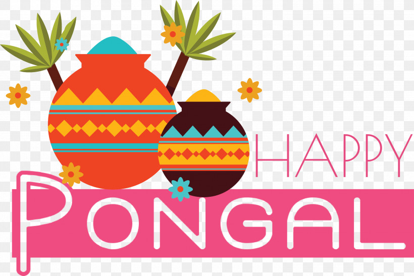 Pongal Happy Pongal, PNG, 3000x2002px, Pongal, Cover Art, Happy Pongal, Logo, Performance Art Download Free