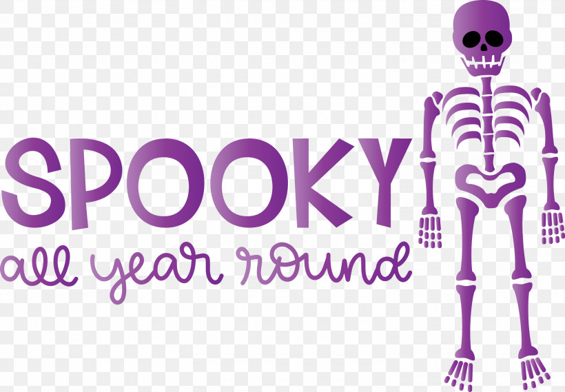 Spooky Halloween, PNG, 3000x2083px, Spooky, Cartoon, Drawing, Halloween, Line Download Free
