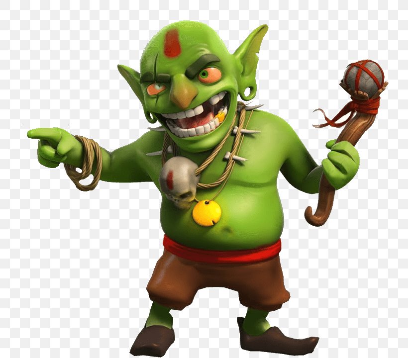 Clash Of Clans Clash Royale Jareth Goblin Game, PNG, 746x720px, Clash Of Clans, Action Figure, Barbarian, Campaign, Character Download Free