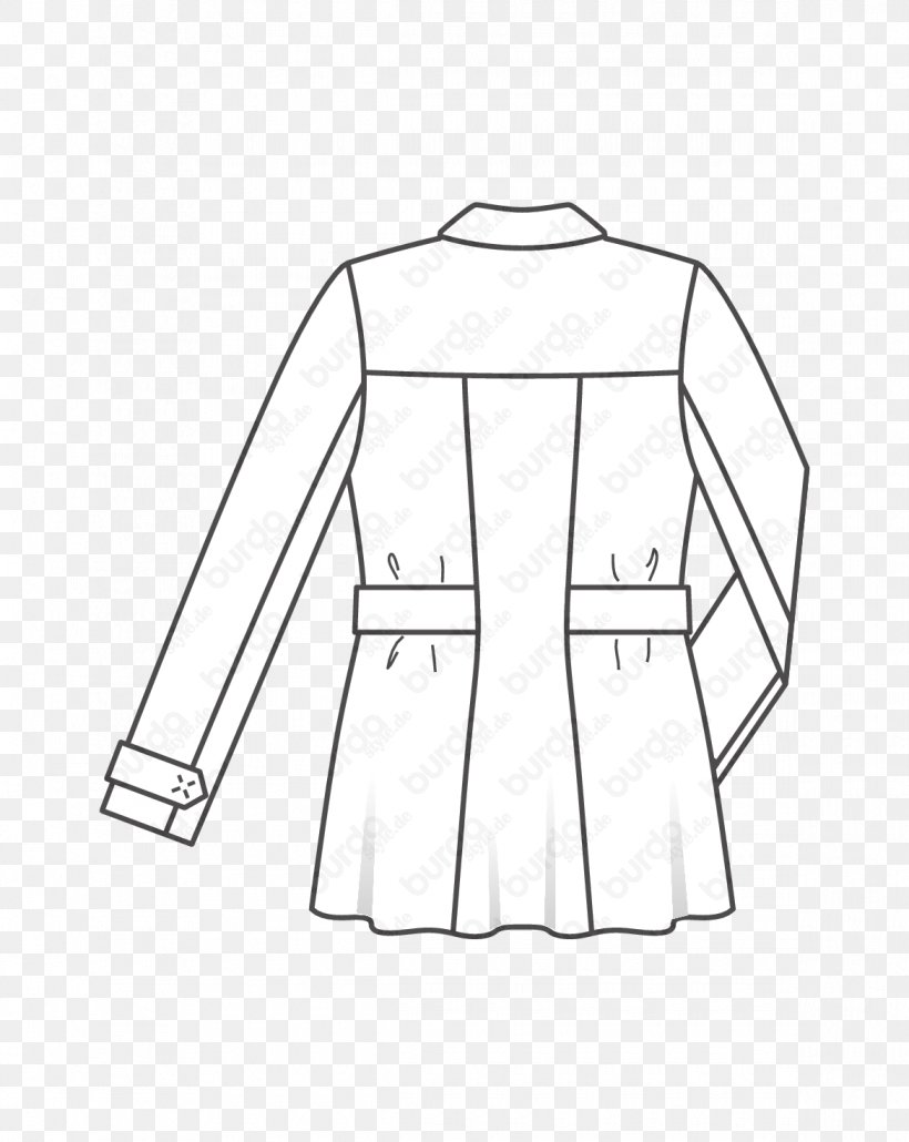 Coat Jacket Collar Burda Style Sleeve, PNG, 1170x1470px, Coat, Black, Black And White, Burda Style, Clothing Download Free