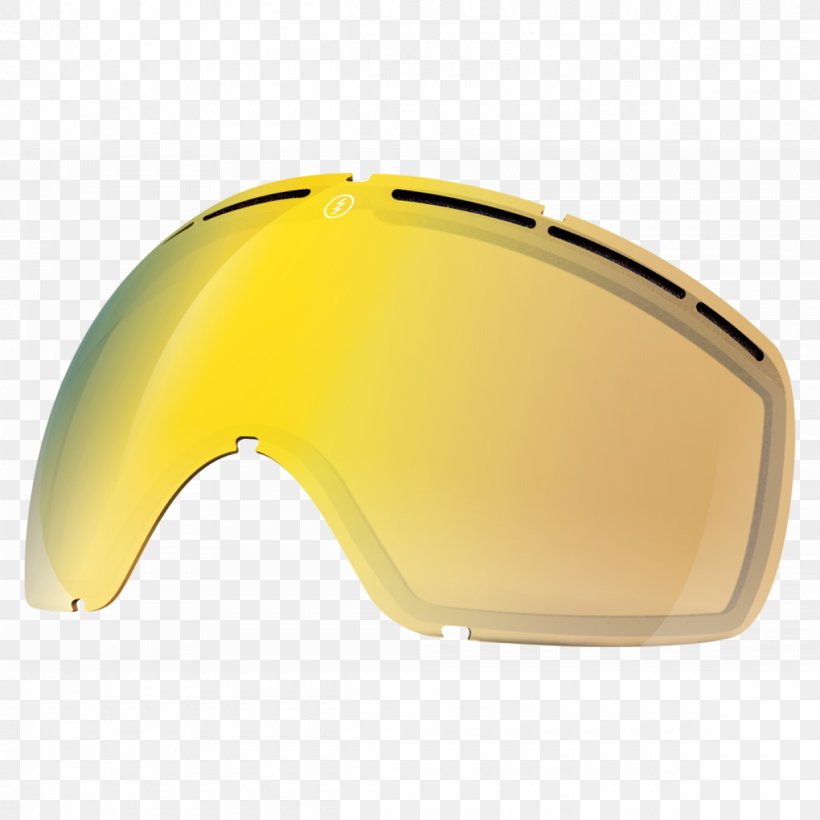 Goggles Lens Sunglasses Yellow, PNG, 1200x1200px, Goggles, Blue, Eyewear, Glasses, Google Download Free